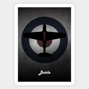 Fairey Battle RAF Sticker